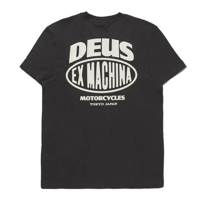 DEUS EX MACHINA ( デウスエクスマキナ ) / 半袖 Tシャツ / BELLWHETHER TEE - ANTHRACITE / DMS241663A / メンズ