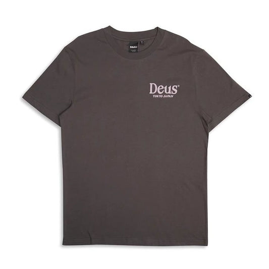 DEUS EX MACHINA ( デウスエクスマキナ ) / 半袖 Tシャツ / METRO TEE - ANTHRACITE / DMP241261A / メンズ