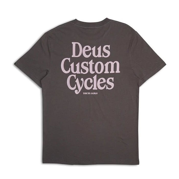 DEUS EX MACHINA ( デウスエクスマキナ ) / 半袖 Tシャツ / METRO TEE - ANTHRACITE / DMP241261A / メンズ