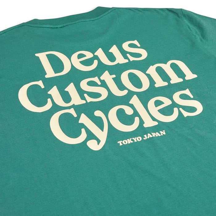 DEUS EX MACHINA ( デウスエクスマキナ ) / 半袖 Tシャツ / METRO TEE - WORK GREEN / DMP241261A / メンズ