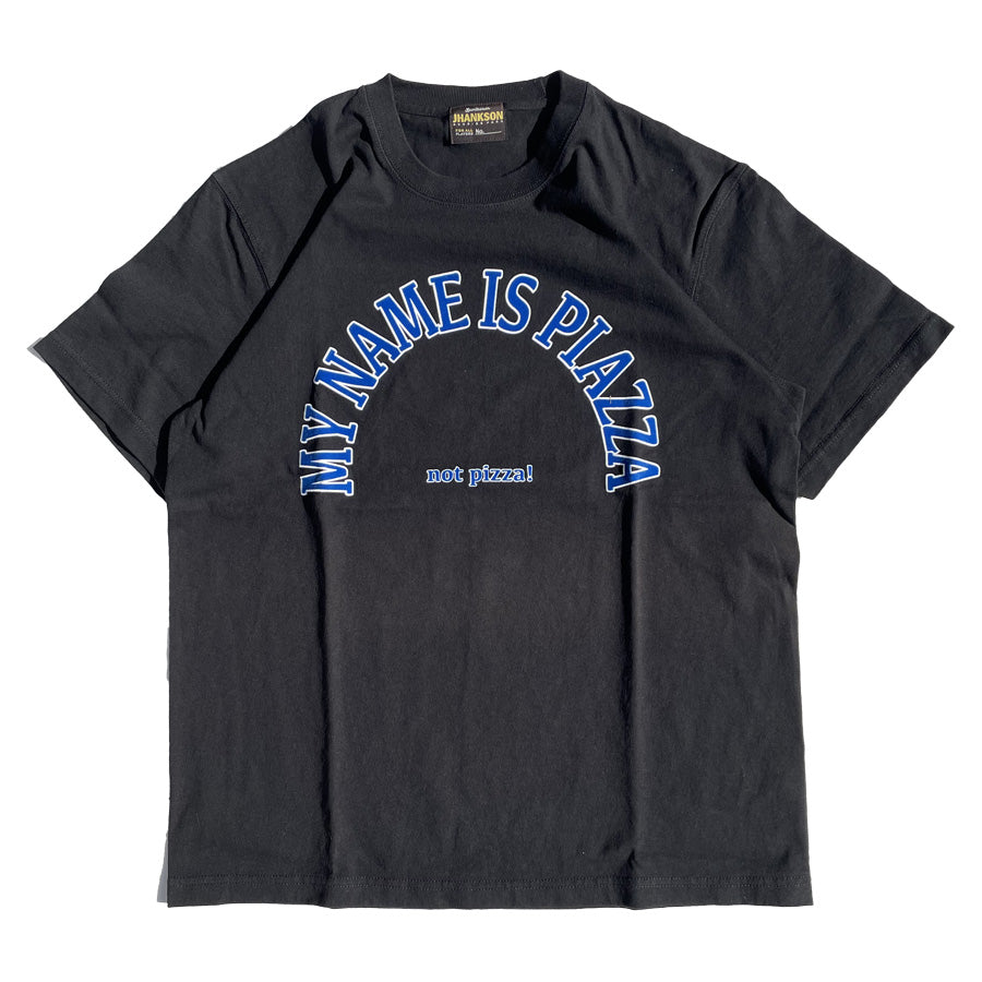 JHANKSON(ジャンクソン) / 半袖Tシャツ / NOT PIZZA S/S TEE - BLACK / メンズ