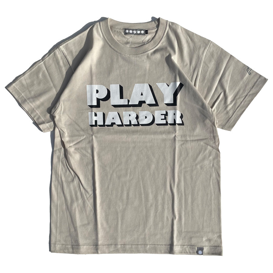 PLAY DESIGN  プレイデザイン / P01 / 半袖Tシャツ / HARDER TEE - CREAM / 24SS0HRDR / メンズ