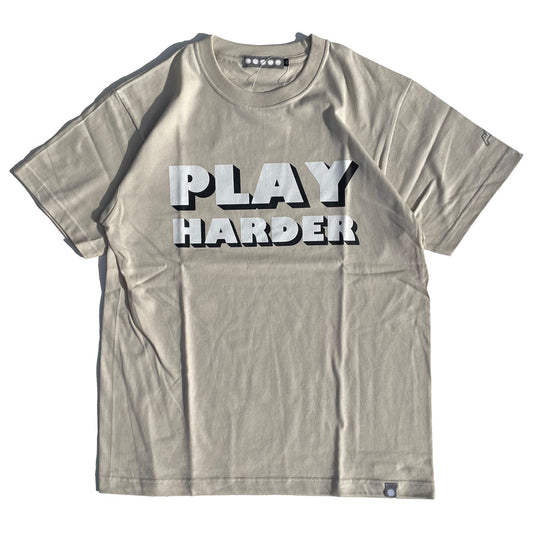 PLAY DESIGN  プレイデザイン / P01 / 半袖Tシャツ / HARDER TEE - CREAM / 24SS0HRDR / メンズ