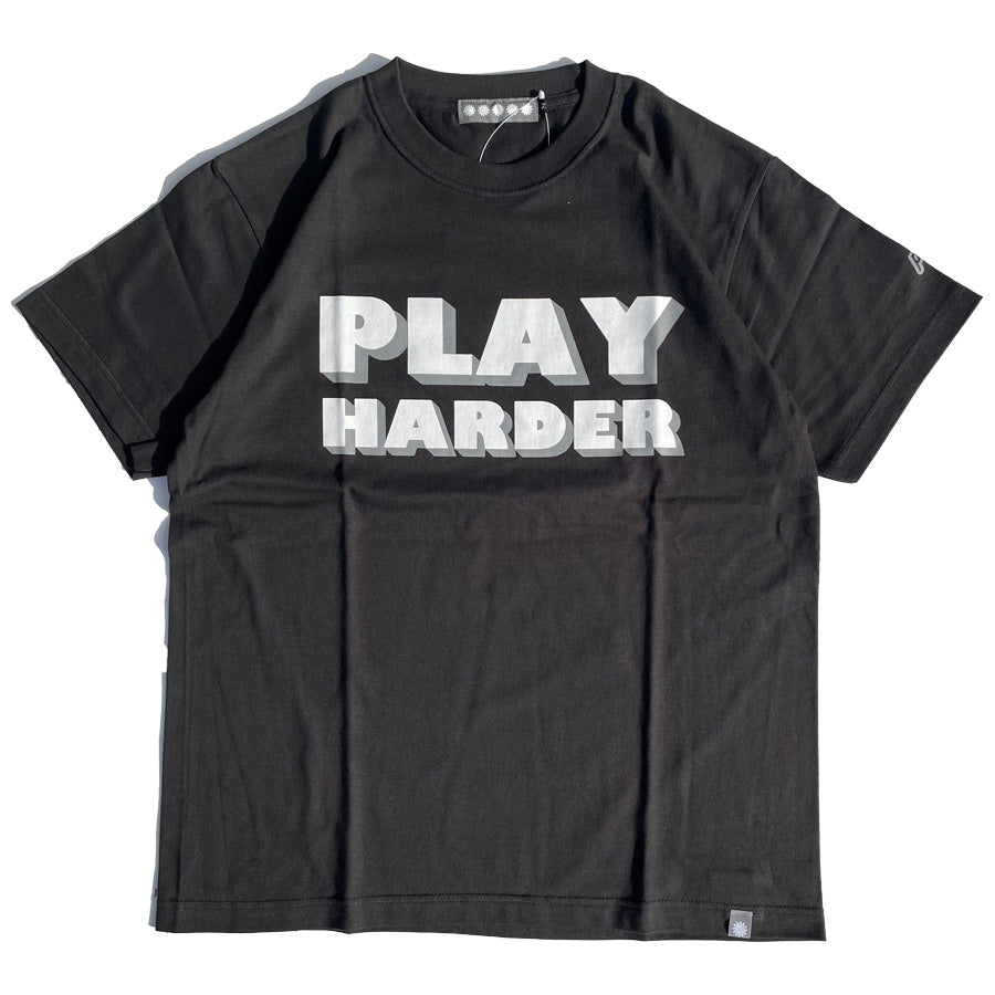 PLAY DESIGN  プレイデザイン / P01 / 半袖Tシャツ / HARDER TEE - SUMI / 24SS0HRDR / メンズ