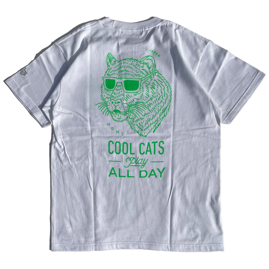 PLAY DESIGN  プレイデザイン / P01 / 半袖Tシャツ / CC TEE - WHITE × LIME / 24SS0CCTE / メンズ