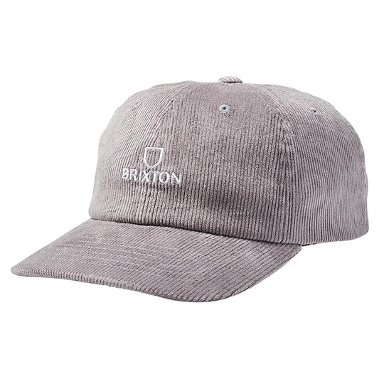 BRIXTON (ブリクストン) / ベースボールキャップ 帽子 / ALPHA LP CAP - CINDER GREY CORD / 10731-CNDGC