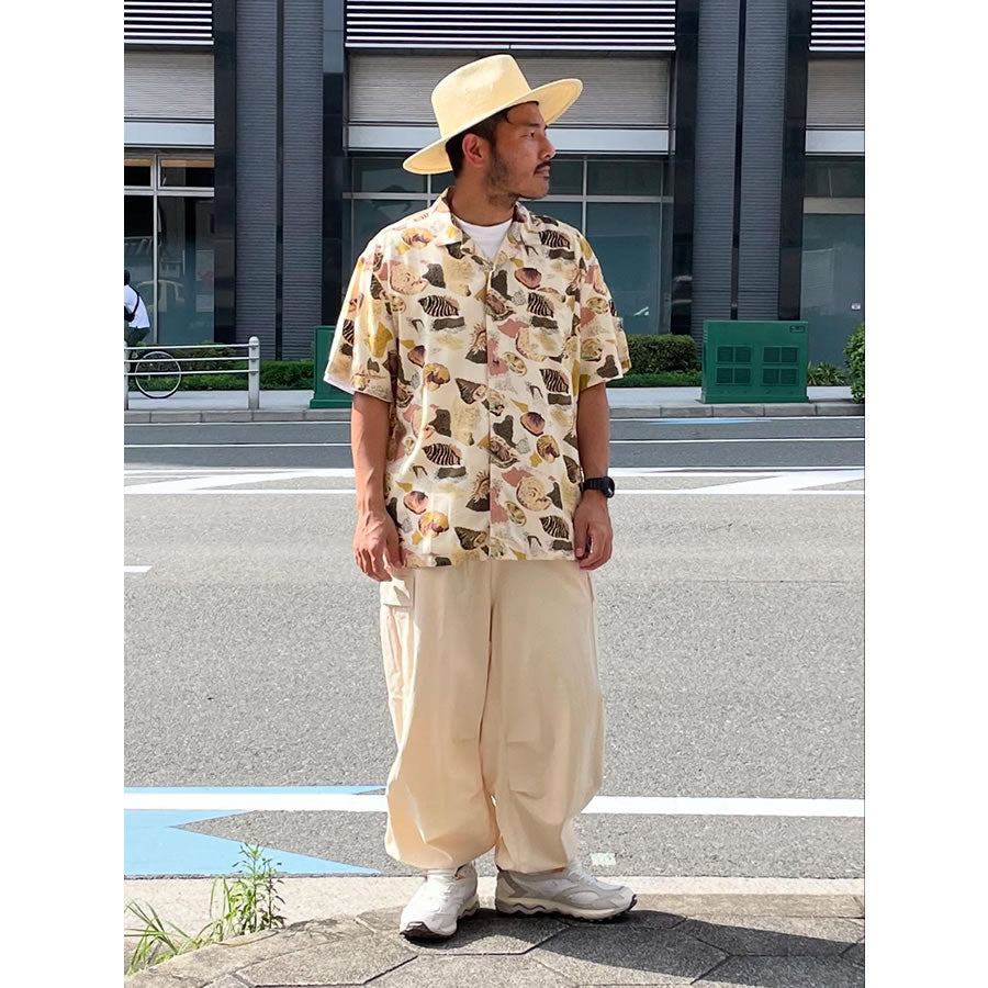 BRIXTON ( ブリクストン ) / 半袖 シャツ / BUNKER R SS WVN - MULTI COLOR SHELL / 01413-MULCS