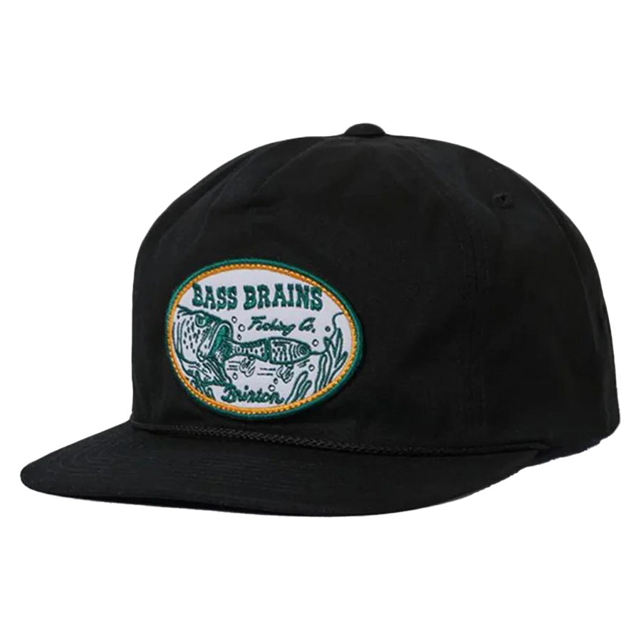 BRIXTON (ブリクストン) / ベースボールキャップ 帽子 / BASS BRAINS SWIM HP SNPK - BLACK / 11660-BLACK