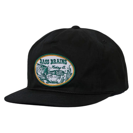 BRIXTON (ブリクストン) / ベースボールキャップ 帽子 / BASS BRAINS SWIM HP SNPK - BLACK / 11660-BLACK