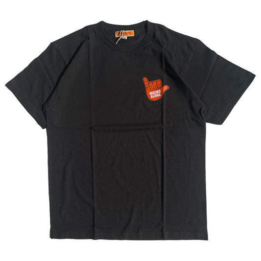 MUCHO ALOHA(ムーチョアロハ) / 半袖Tシャツ / MAT-003 - SMOKE BLACK / メンズ