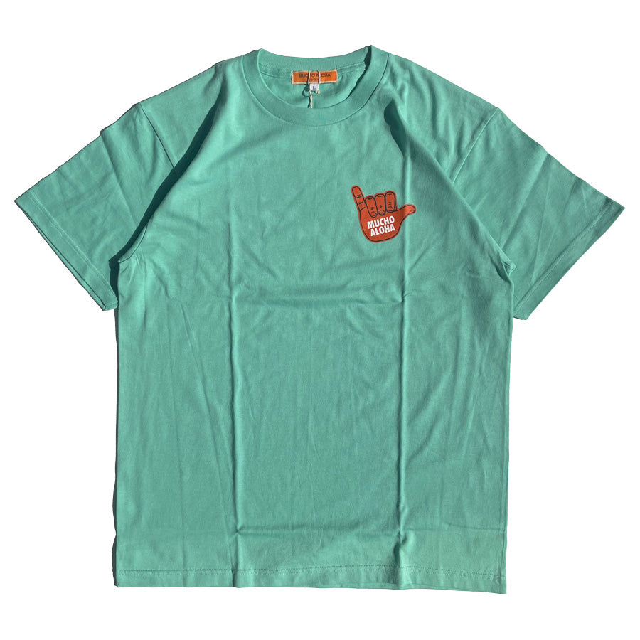 MUCHO ALOHA(ムーチョアロハ) / 半袖Tシャツ / MAT-003 - ICE GREEN / メンズ