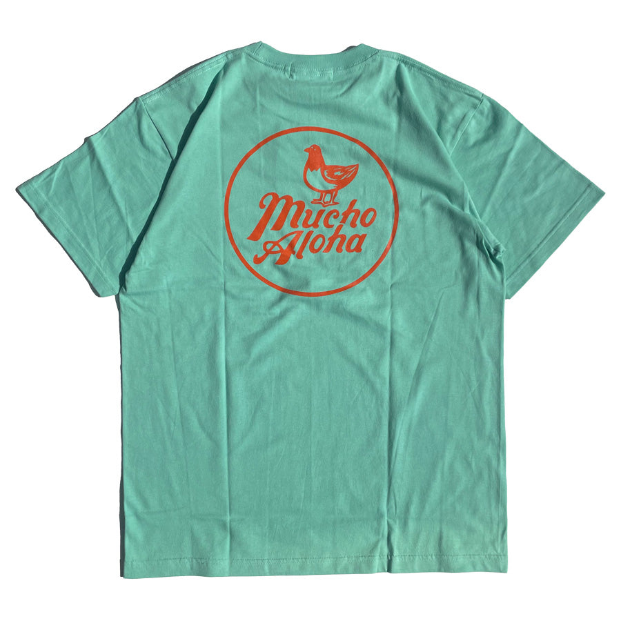 MUCHO ALOHA(ムーチョアロハ) / 半袖Tシャツ / MAT-003 - ICE GREEN / メンズ