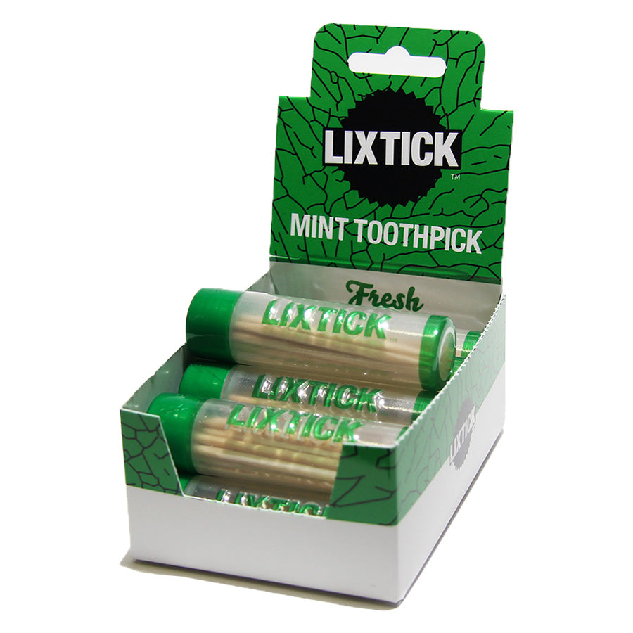 LIXTICK(リックスティック) /  FLAVOR TOOTHPICK 爪楊枝 / MINT TOOTHPICK BOX