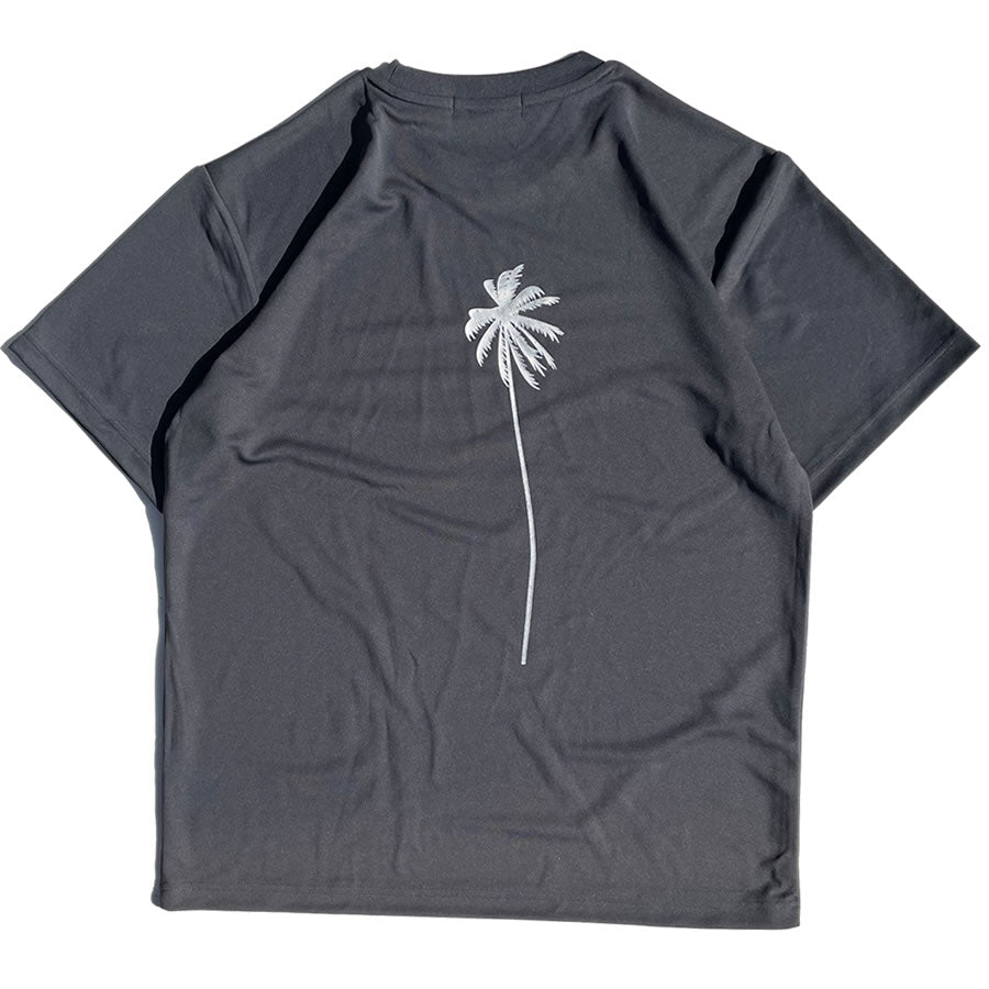 PACIFIC STANDARD TIME  / 半袖ドライTシャツ / ALWAYS DRY PALM TREE TEE - CHARCOAL