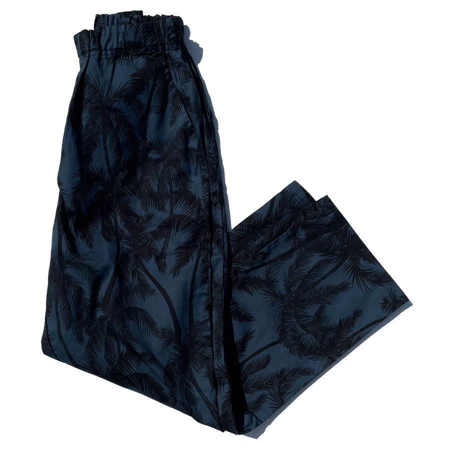 NASNGWAM (ナスングワム) / イージーパンツ / PALMTREE PANTS - NAVY / P2472304