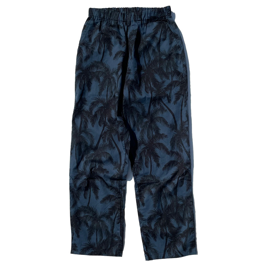 NASNGWAM (ナスングワム) / イージーパンツ / PALMTREE PANTS - NAVY / P2472304