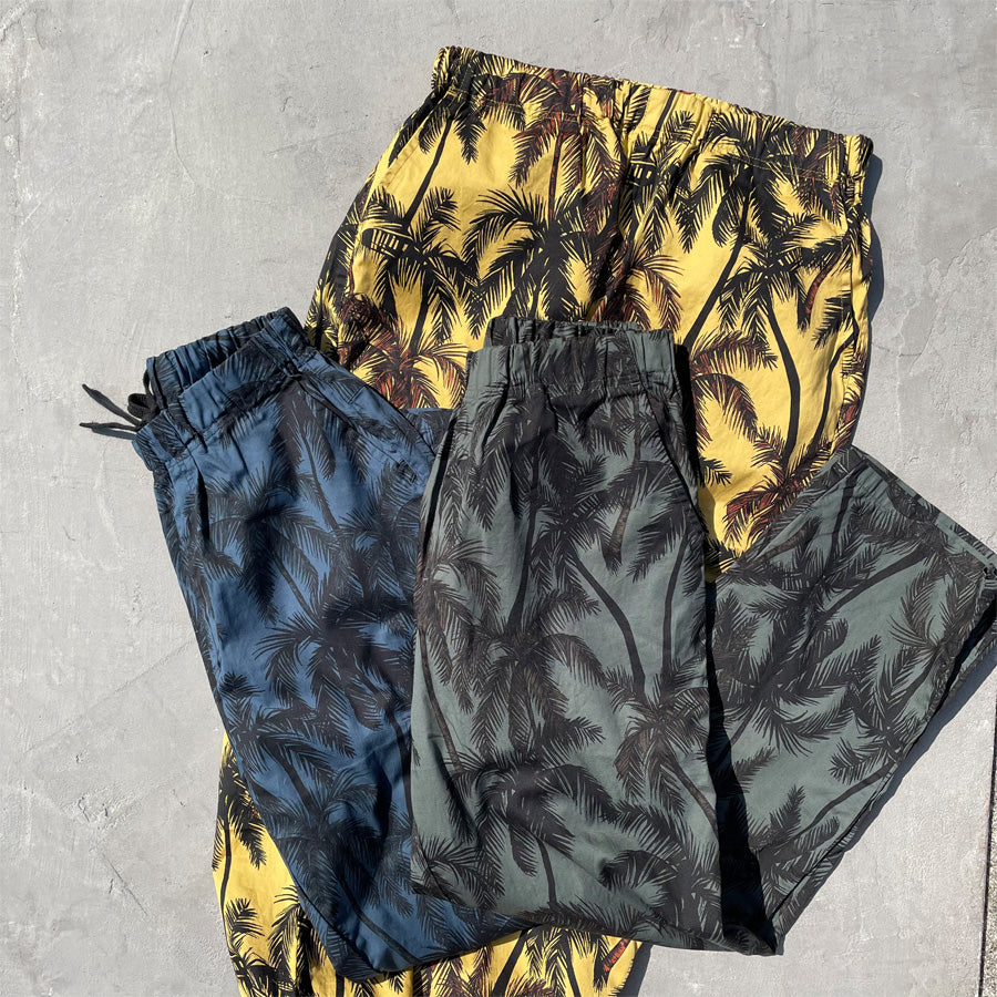 NASNGWAM (ナスングワム) / イージーパンツ / PALMTREE PANTS - NAVY / P2472304