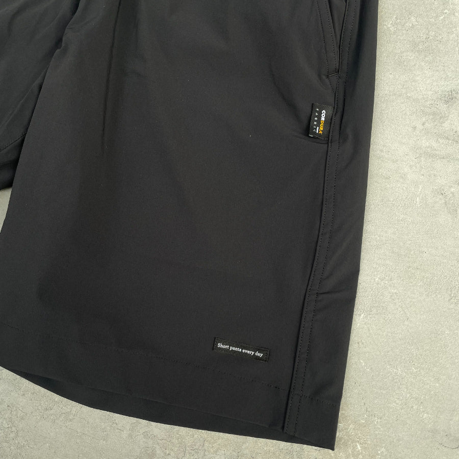 SHORT PANTS EVERY DAY / 水陸両用 街履きボードショーツ / TAC CORDURA STRECH - BLACK / SPED-0030 / メンズ