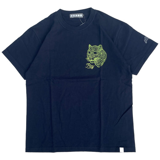 PLAY DESIGN  プレイデザイン / P01 / 半袖Tシャツ / CC TEE 24 - NAVY × YELLOW / 24SS0CCTENYL / メンズ