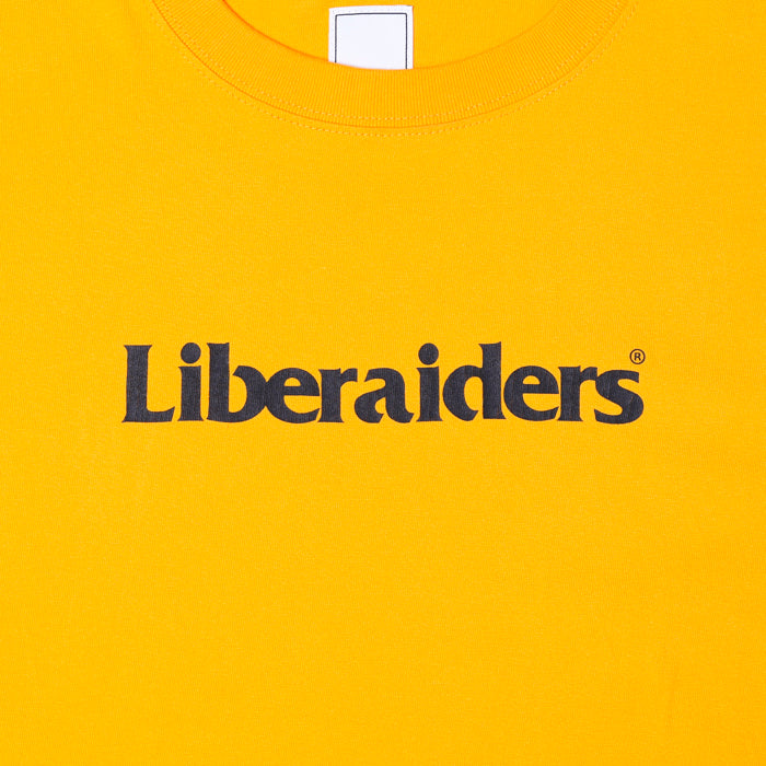 LIBERAIDERS(リベレイダース) / プリント 半袖 Tシャツ /OG LOGO TEE- YELLOW / 786012403 / メンズ