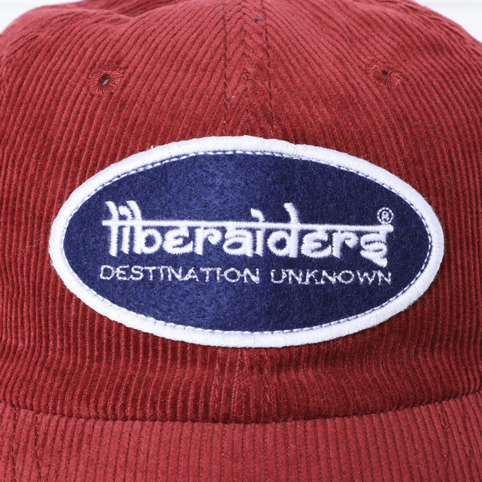 LIBERAIDERS(リベレイダース) / ベースボールキャップ / OVAL LOGO CORDUROY CAP - BURGUNDY/ 789022403