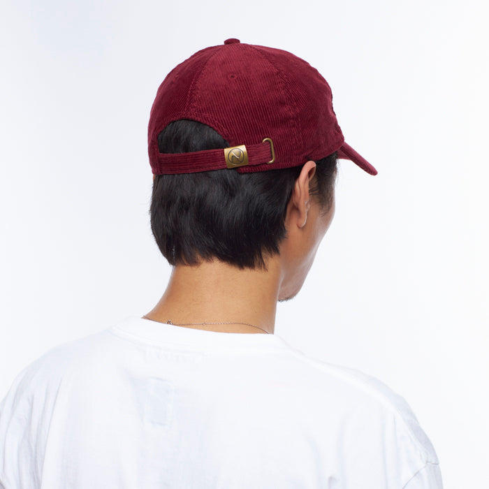LIBERAIDERS(リベレイダース) / ベースボールキャップ / OVAL LOGO CORDUROY CAP - BURGUNDY/ 789022403