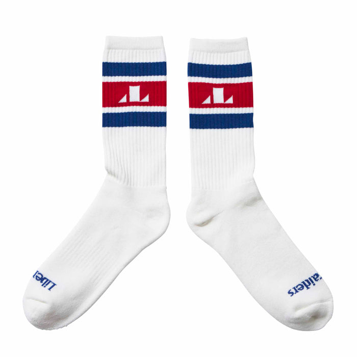 LIBERAIDERS(リベレイダース) / 2足組ソックス 靴下 / 2-PACK LINE SOCKS / 789112403 / メンズ