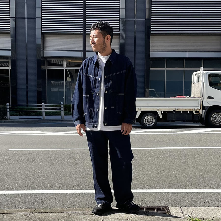 NASNGWAM (ナスングワム) x GOHEMP / デニム パンツ / LUMBER DENIM PANTS - ONE WASH / GP247830701