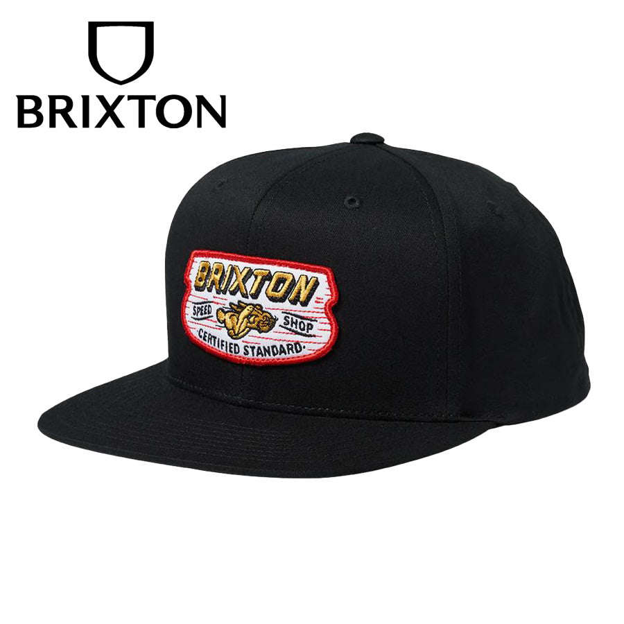 BRIXTON (ブリクストン) / ベースボールキャップ 帽子 / CLAYBURN MP SNPK - BLACK / 11694-BLACK