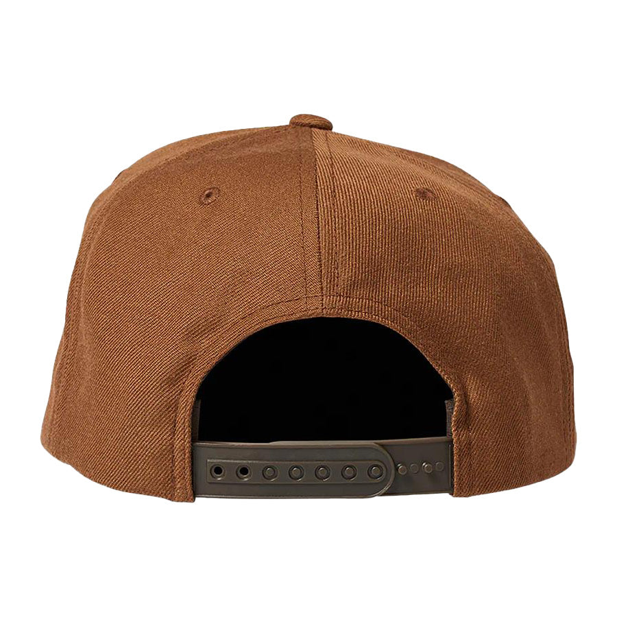 BRIXTON (ブリクストン) / ベースボールキャップ 帽子 / OATH III SNAPBACK - PINECONE BROWN / 10777-PNCBN