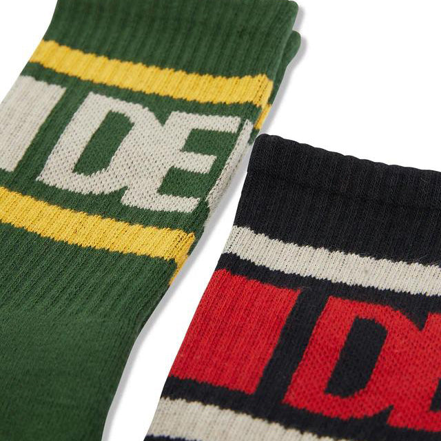 DEUS EX MACHINA ( デウスエクスマキナ ) / ソックス 靴下 / BASED SOCKS - 2PACK MULTI / DMF247757