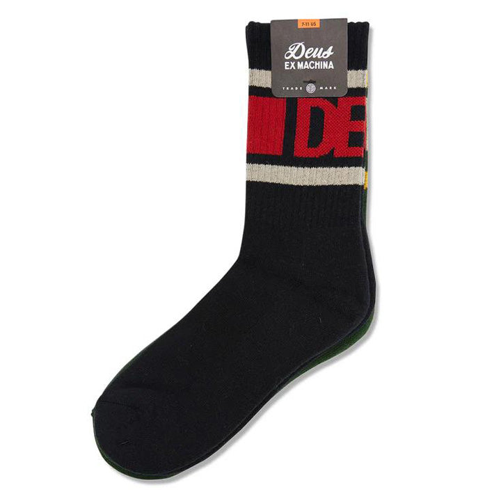 DEUS EX MACHINA ( デウスエクスマキナ ) / ソックス 靴下 / BASED SOCKS - 2PACK MULTI / DMF247757