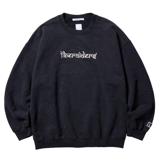 LIBERAIDERS(リベレイダース) / スウェットクルーネック トレーナー / EMBORIDERY LOGO CREWNECK - BLACK / 783112403 / メンズ