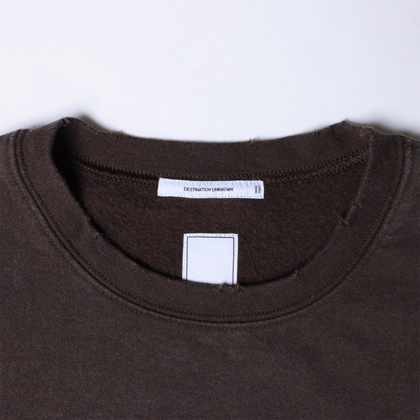 LIBERAIDERS(リベレイダース) / スウェットクルーネック トレーナー / EMBORIDERY LOGO CREWNECK - BROWN / 783112403 / メンズ
