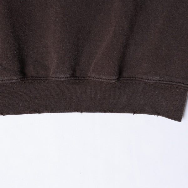 LIBERAIDERS(リベレイダース) / スウェットクルーネック トレーナー / EMBORIDERY LOGO CREWNECK - BROWN / 783112403 / メンズ