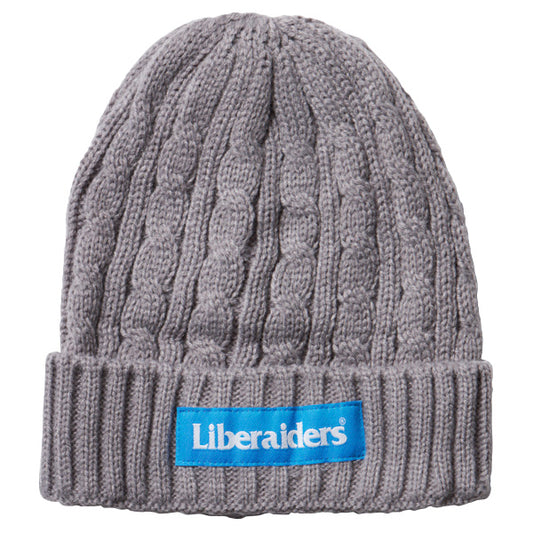 LIBERAIDERS(リベレイダース) / ビーニー ニット帽 / CABLE KNIT CAP - GRAY / 789062403