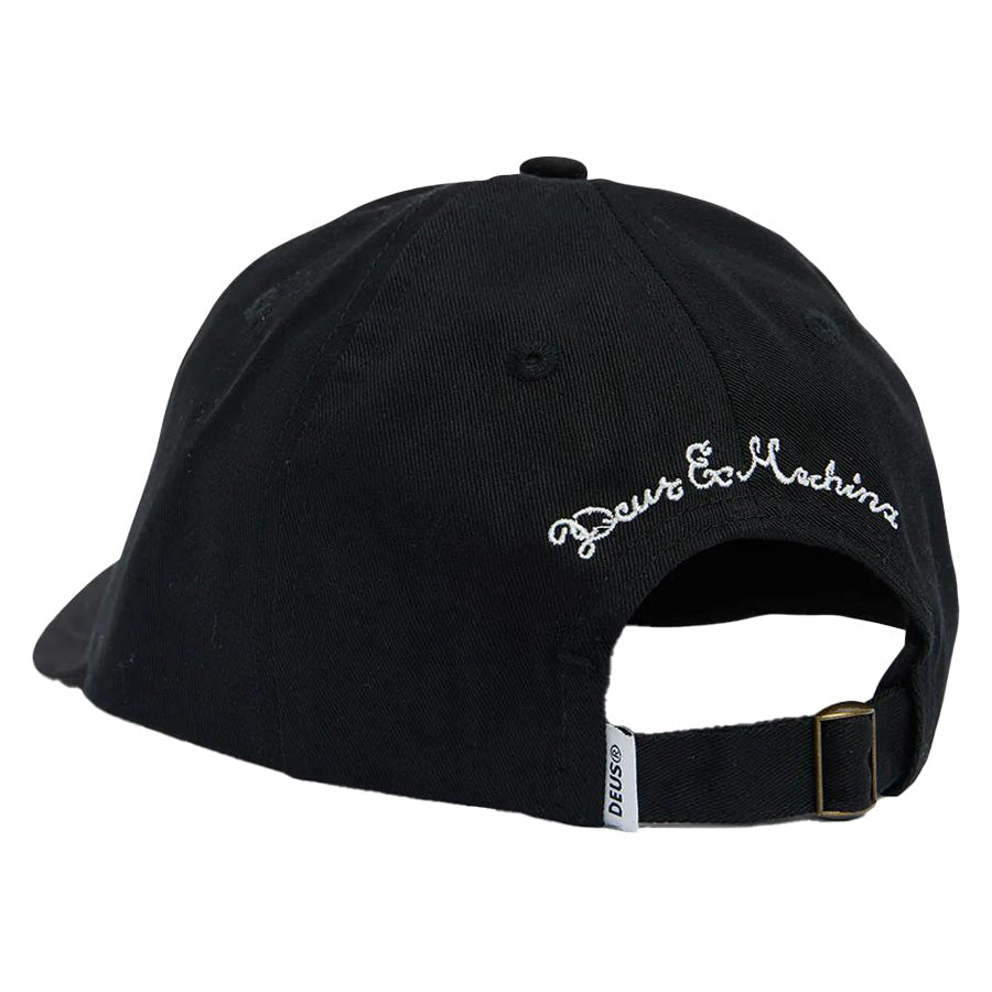 DEUS EX MACHINA ( デウスエクスマキナ ) / キャップ 帽子 / TIME TAKER DAD CAP - BLACK / DMF247622  / メンズ