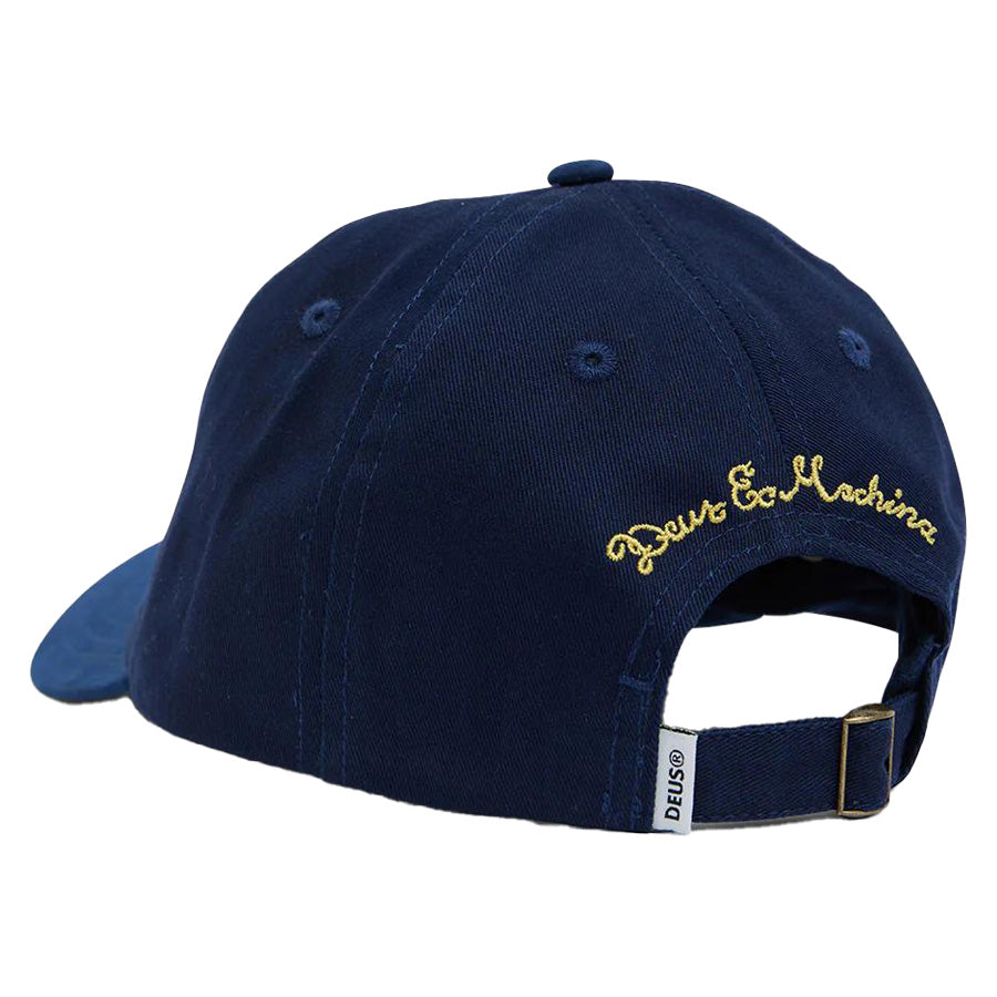 DEUS EX MACHINA ( デウスエクスマキナ ) / キャップ 帽子 / TIME TAKER DAD CAP - NAVY / DMF247622  / メンズ