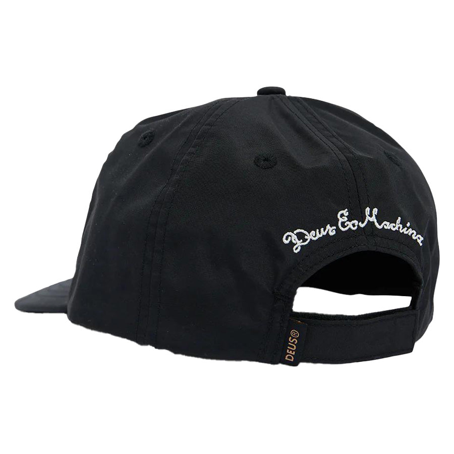 DEUS EX MACHINA ( デウスエクスマキナ ) / キャップ 帽子 / PILL LOGO CAP - BLACK / DMF247769 / メンズ