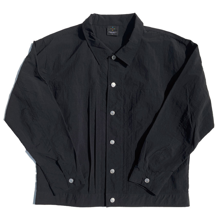 AXESQUIN(アクシーズクイン ) / ジャケット /  ECO NYLON TRACKER JACKET - BLACK / 321073 / メンズ