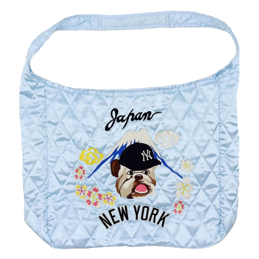 INFIELDER DESIGN x MLB /  ショルダーバッグ / MLB SJ SHOULDER BAG - NEW YORK YANKEES - LT.BLUE / MLB-211-Yankees