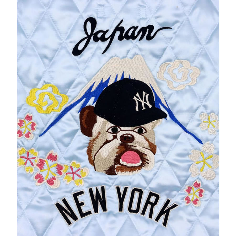 INFIELDER DESIGN x MLB /  ショルダーバッグ / MLB SJ SHOULDER BAG - NEW YORK YANKEES - LT.BLUE / MLB-211-Yankees
