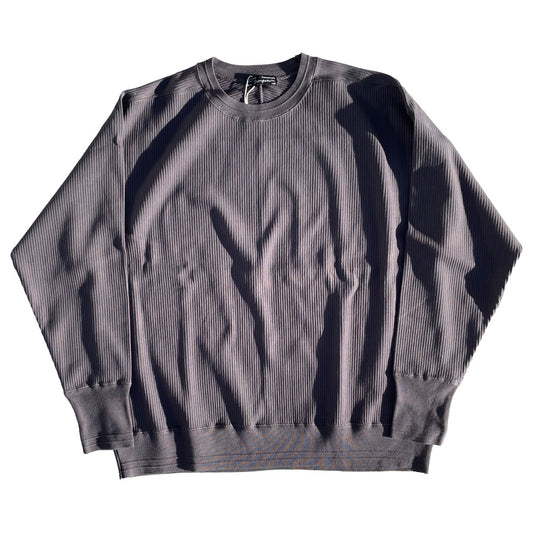 NASNGWAM (ナスングワム) / 長袖Tシャツ ロンT  / SWEDE LS TEE - CHARCOAL / C2462903 メンズ