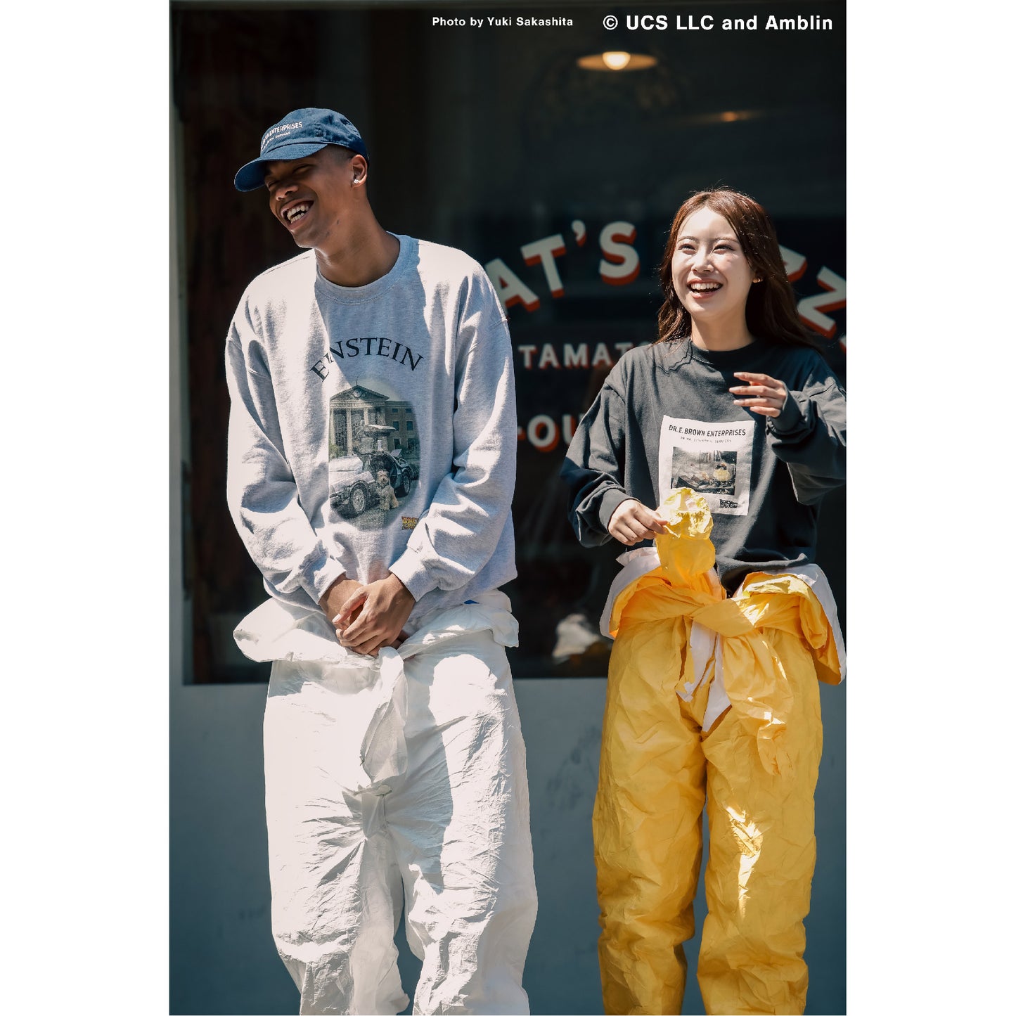 【実店舗10月26日発売開始！】 BACK TO THE FUTURE / PACIFIC STANDARD TIME / キャップ / DR. E. BROWN ENTERPRISES CAP - NAVY