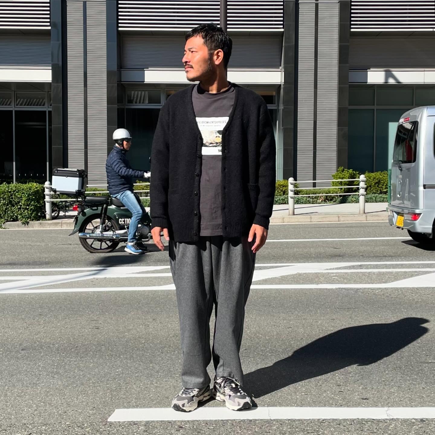 Tony Taizsun(トニー タイズサン) / ニット カーディガン / NATIVE MOHAIR KNIT CARDIGAN - BLACK / 24FW-016 / メンズ
