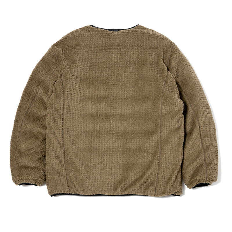 ALLIED FEATHER+DOWN / リバーシブル ダウンカーディガン / RV Comfortable Down Cardigan - COYOTE / A4399-130CG01