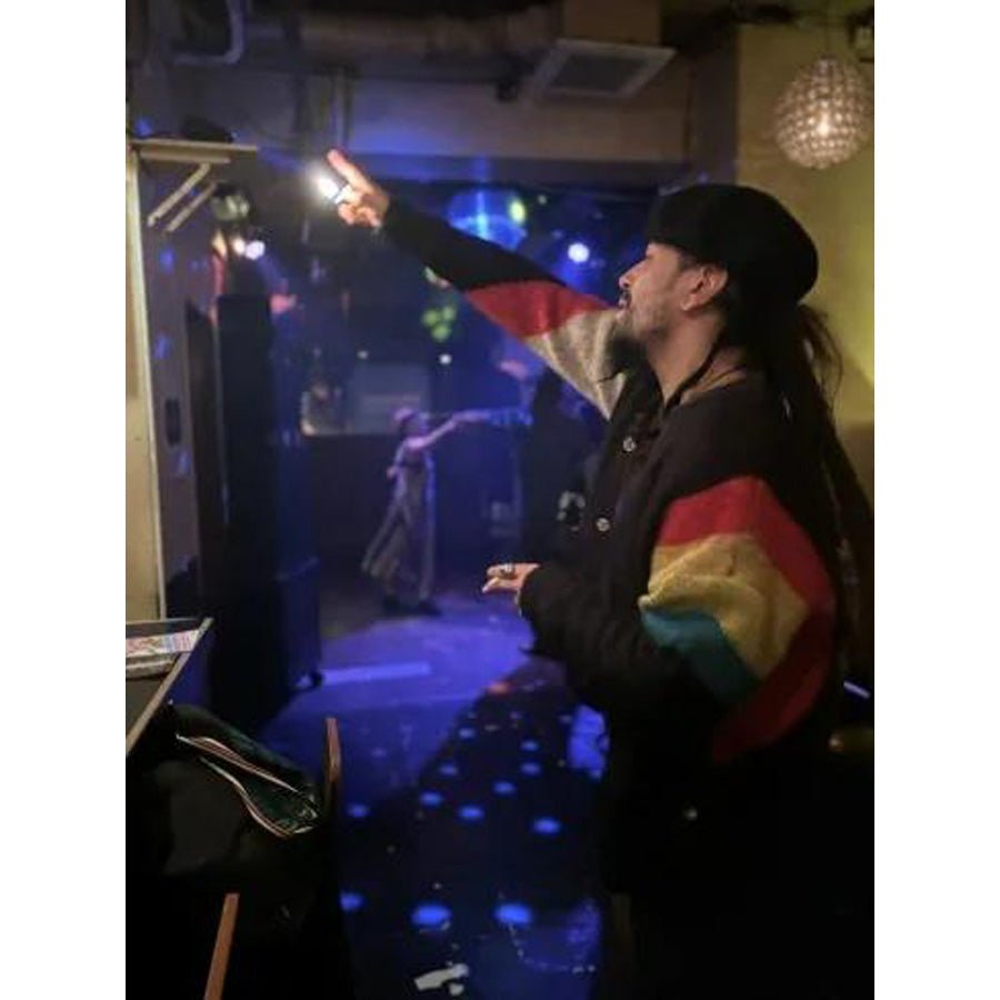 WAX(ワックス) / ニット モヘアカーディガン / Rasta cardigan - Rasta / WX-0396 / メンズ THM