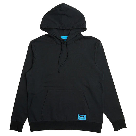 DEUS EX MACHINA ( デウスエクスマキナ ) スウェット プルオーバーパーカー / LOCKED IN HOODIE - BLACK / DMP248361