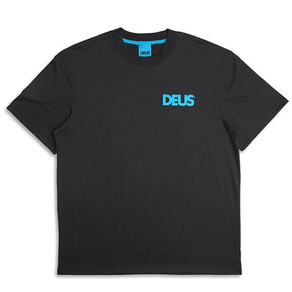 DEUS EX MACHINA ( デウスエクスマキナ ) / 半袖 Tシャツ / BIARRITZ SURF TEE - BLACK / DMP241359A / メンズ