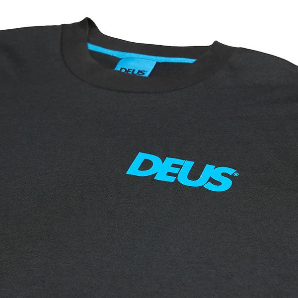 DEUS EX MACHINA ( デウスエクスマキナ ) / 半袖 Tシャツ / BIARRITZ SURF TEE - BLACK / DMP241359A / メンズ